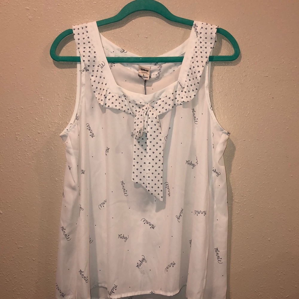 LC Lauren Conrad Minnie Mouse shirt NWT